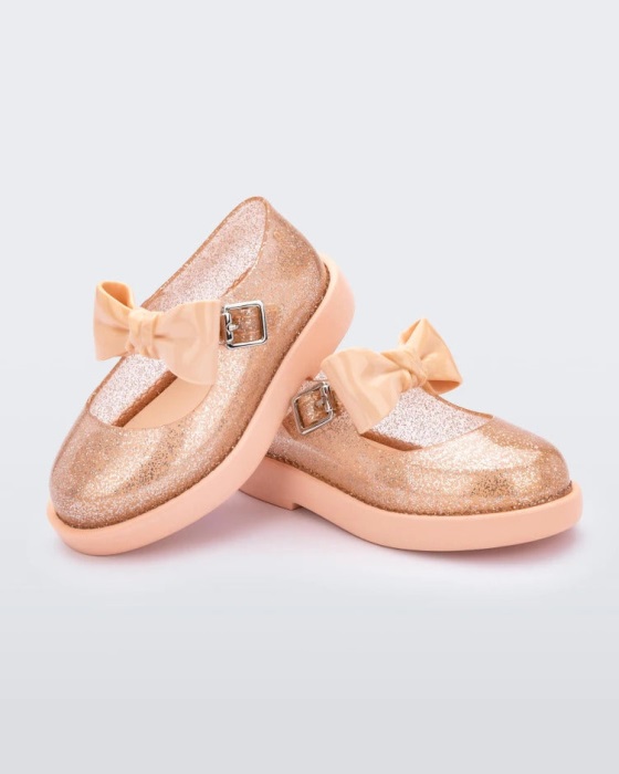 Mini Melissa Lola Flat-Baby Beige