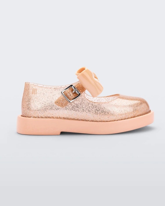 Mini Melissa Lola Flat-Baby Beige