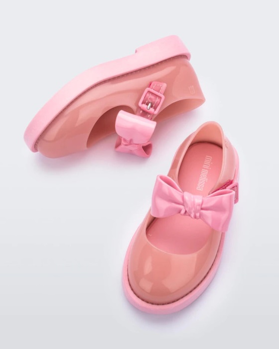 Mini Melissa Lola Flat-Baby Pink