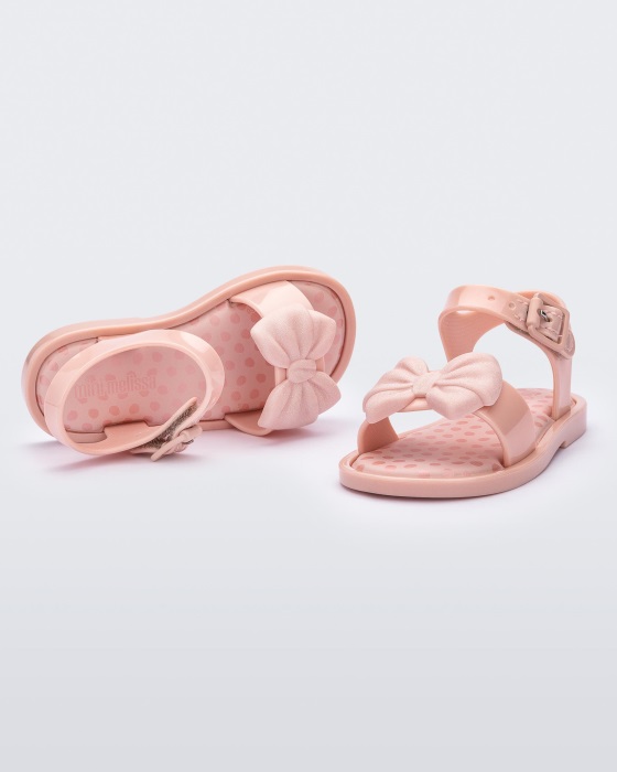 Mini Melissa Mar Princess Sandal-Baby Pink
