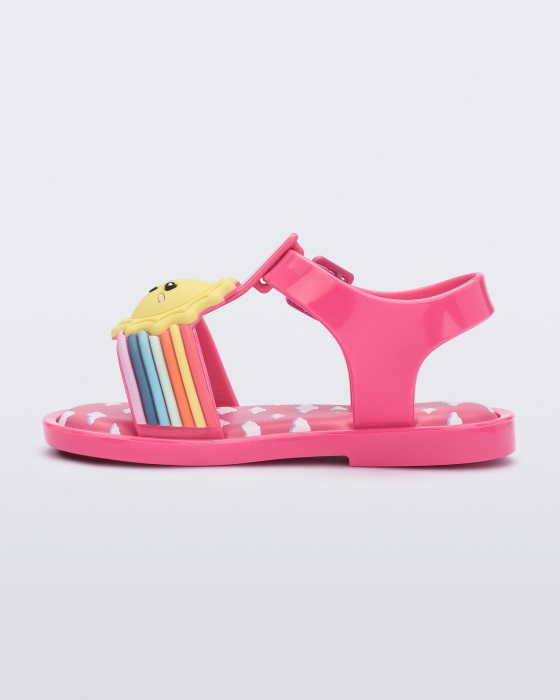 Mini Melissa Mar Sunny Day Sandal-Baby Pink