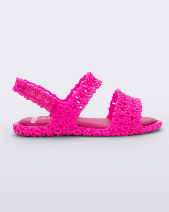 Mini Melissa Panc Isabela Capeto Sandal-Baby Pink