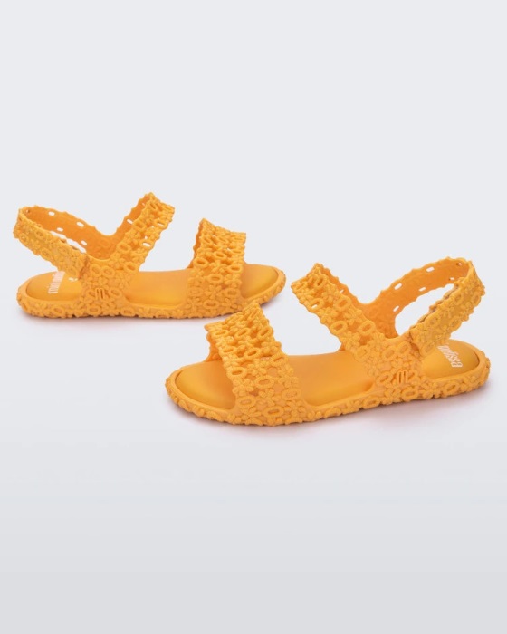 Mini Melissa Panc Isabela Capeto Sandal-Baby Yellow