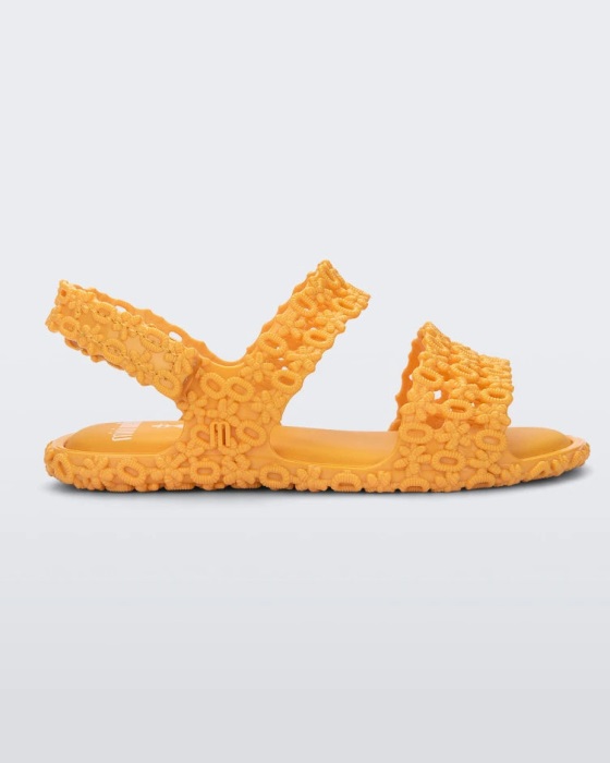 Mini Melissa Panc Isabela Capeto Sandal-Baby Yellow