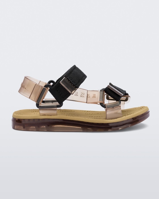 Mini Melissa Papete Rider Sandal-Kids Beige