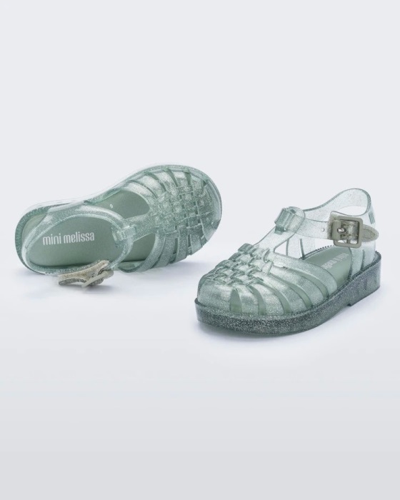 Mini Melissa Possession-Baby Green Glitter