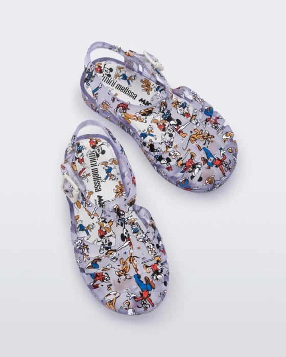 Mini Melissa Possession Mickey & Friends Sandal-Baby Clear