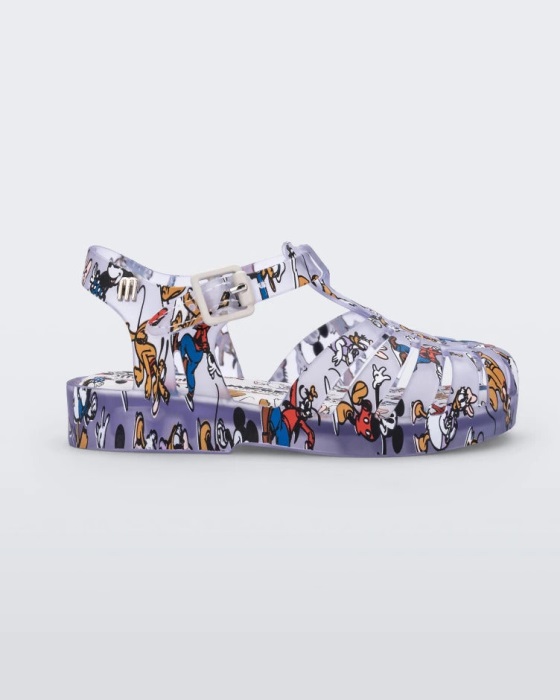 Mini Melissa Possession Mickey & Friends Sandal-Baby Clear