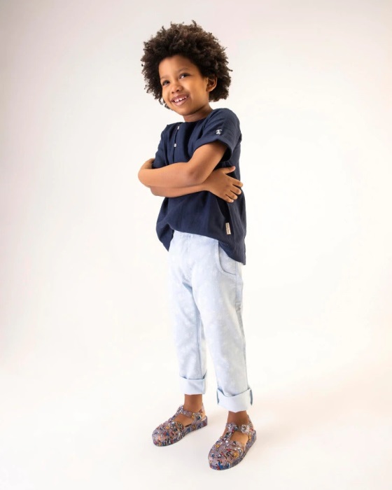 Mini Melissa Possession Mickey & Friends Sandal-Kids Clear