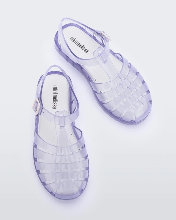 Mini Melissa Possession Sandal-Kids Clear