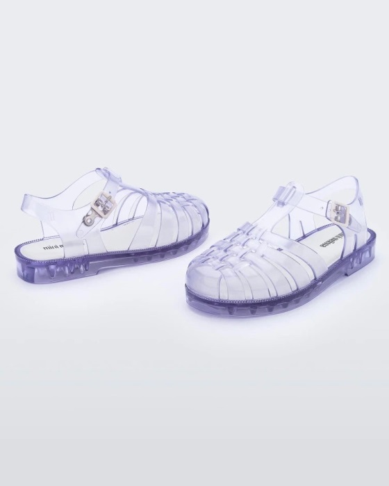 Mini Melissa Possession Sandal-Kids Clear
