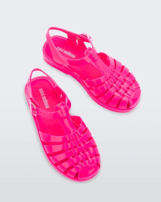 Mini Melissa Possession Sandal-Kids Pink