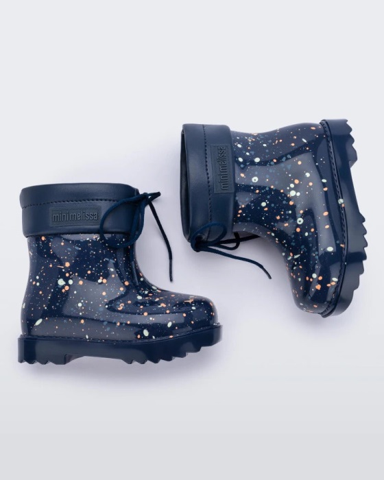 Mini Melissa Rain Boot II-Baby Blue