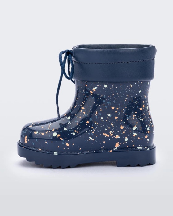 Mini Melissa Rain Boot II-Baby Blue