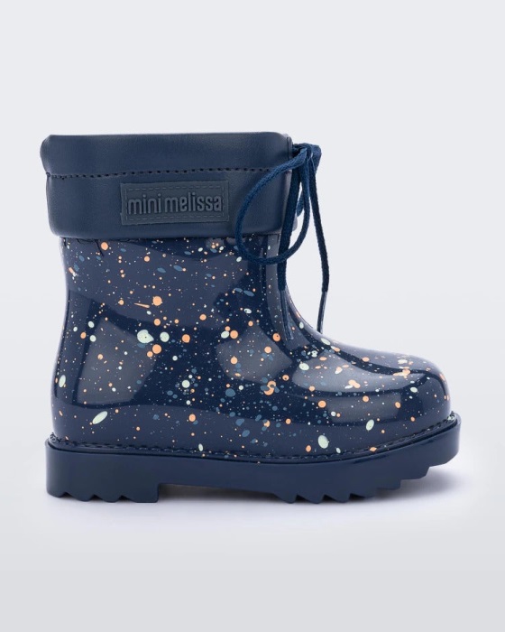 Mini Melissa Rain Boot II-Baby Blue