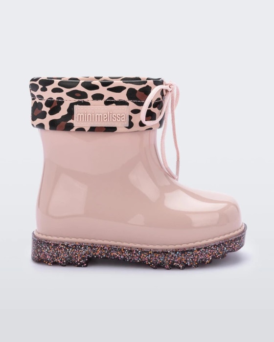 Mini Melissa Rain Boot II-Baby Pink