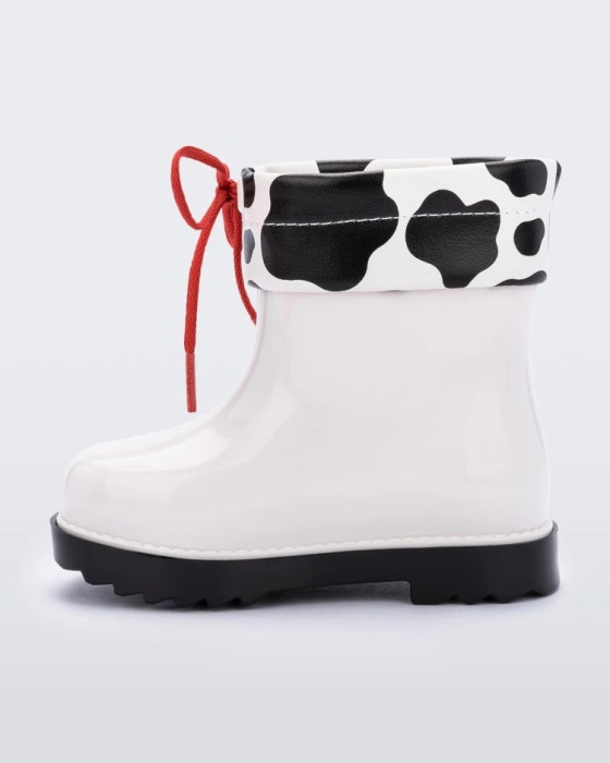 Mini Melissa Rain Boot II-Baby White