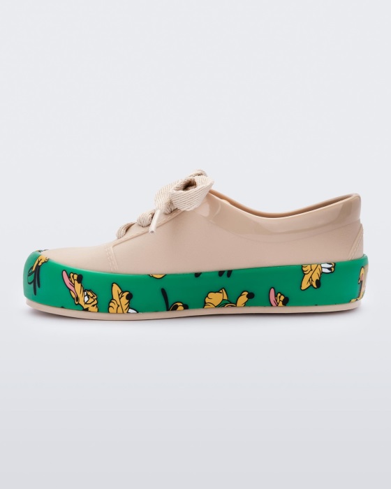 Mini Melissa Street Mickey & Friends Sneaker-Baby Beige