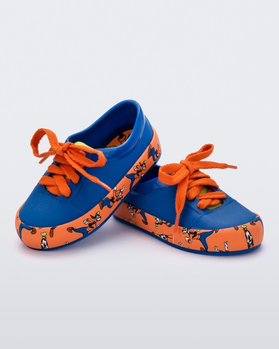 Mini Melissa Street Mickey & Friends Sneaker-Baby Blue