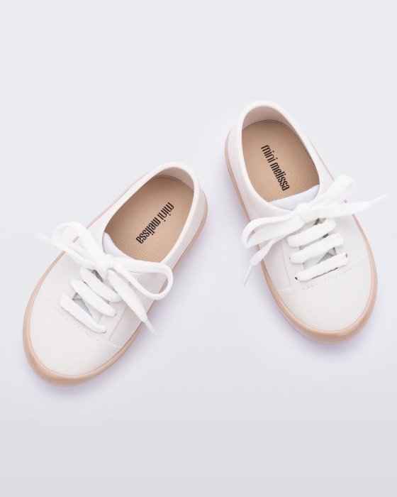 Mini Melissa Street Sneaker-Baby Beige