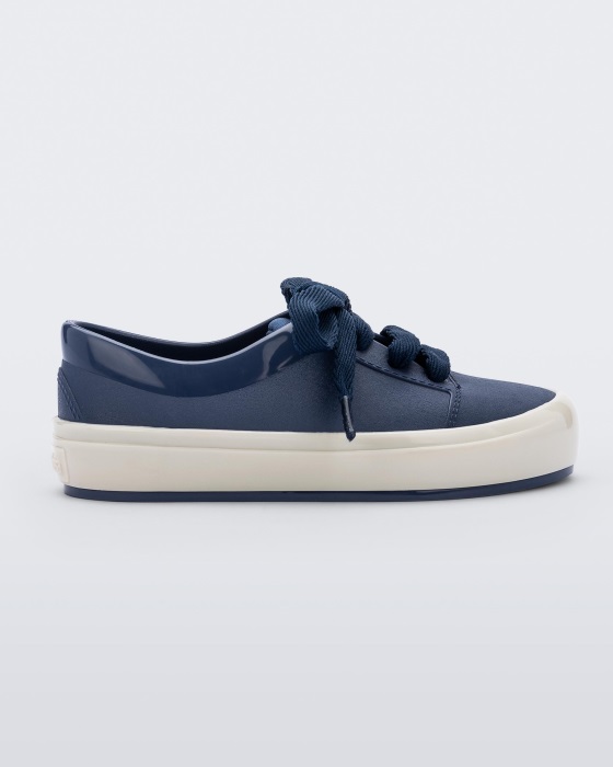 Mini Melissa Street Sneaker-Baby Blue-Beige