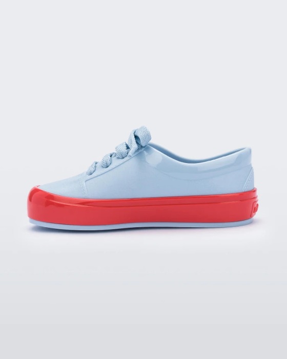 Mini Melissa Street Sneaker-Baby Blue