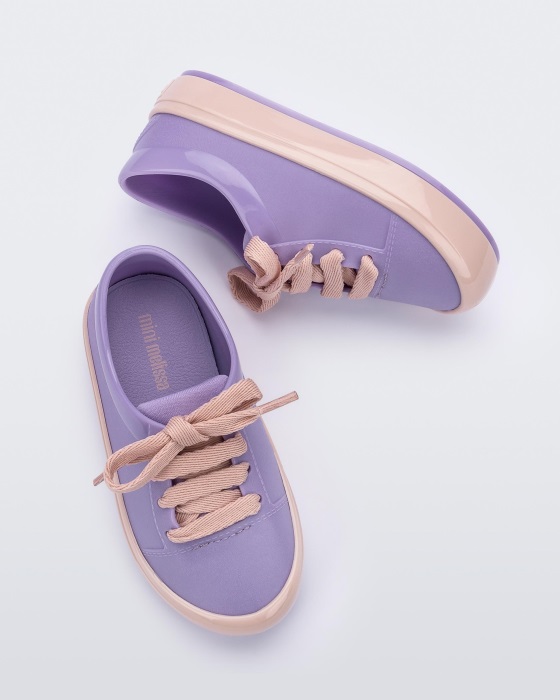 Mini Melissa Street Sneaker-Baby Lilac-Pink