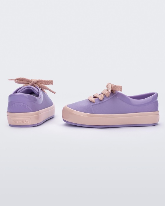 Mini Melissa Street Sneaker-Baby Lilac-Pink