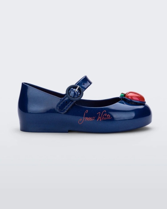 Mini Melissa Sweet Love Disney Princess Flat-Baby Blue
