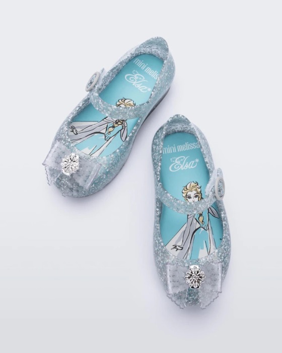Mini Melissa Sweet Love Disney Princess Flat-Baby Clear