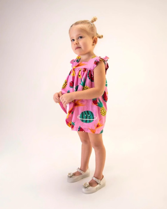 Mini Melissa Sweet Love Disney Princess Flat-Baby Green