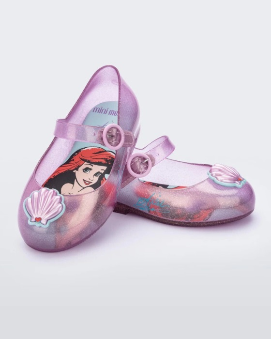 Mini Melissa Sweet Love Disney Princess Flat-Baby Purple