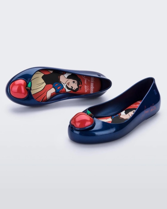 Mini Melissa Sweet Love Disney Princess Flat-Kids Blue