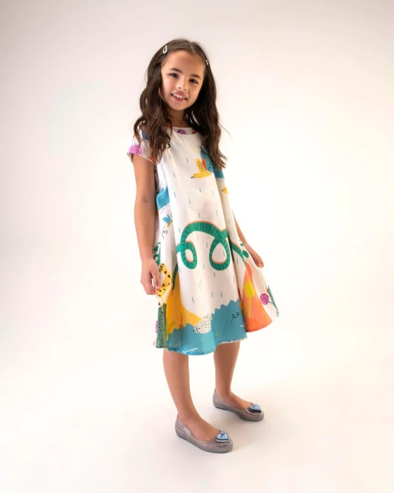 Mini Melissa Sweet Love Disney Princess Flat-Kids Silver