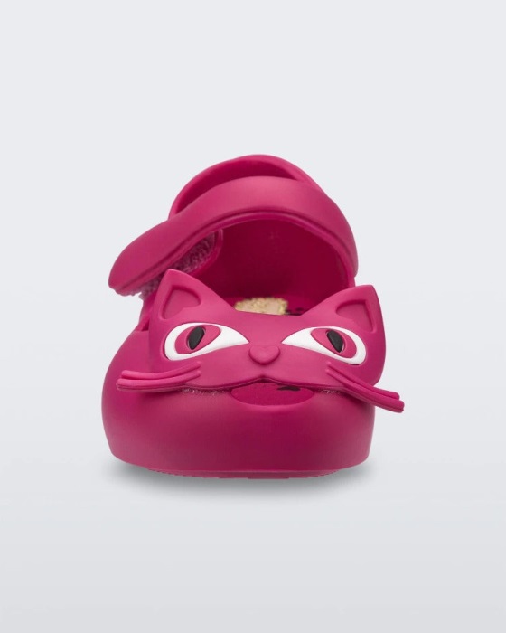 Mini Melissa Ultragirl II Cat Mary Jane Flat-Baby Pink