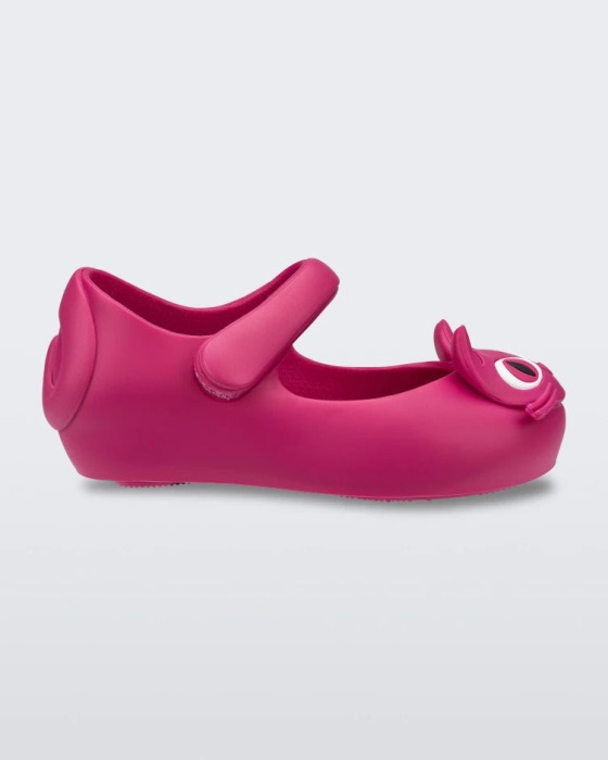 Mini Melissa Ultragirl II Cat Mary Jane Flat-Baby Pink