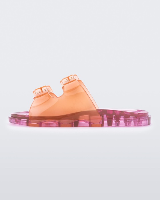 Mini Melissa Wide Sandal-Kids Orange