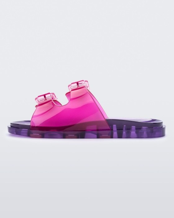 Mini Melissa Wide Sandal-Kids Pink